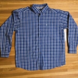 Ariat XL Pro Series Samson Blue Performance Western Shirt Rodeo Team Classic Fit